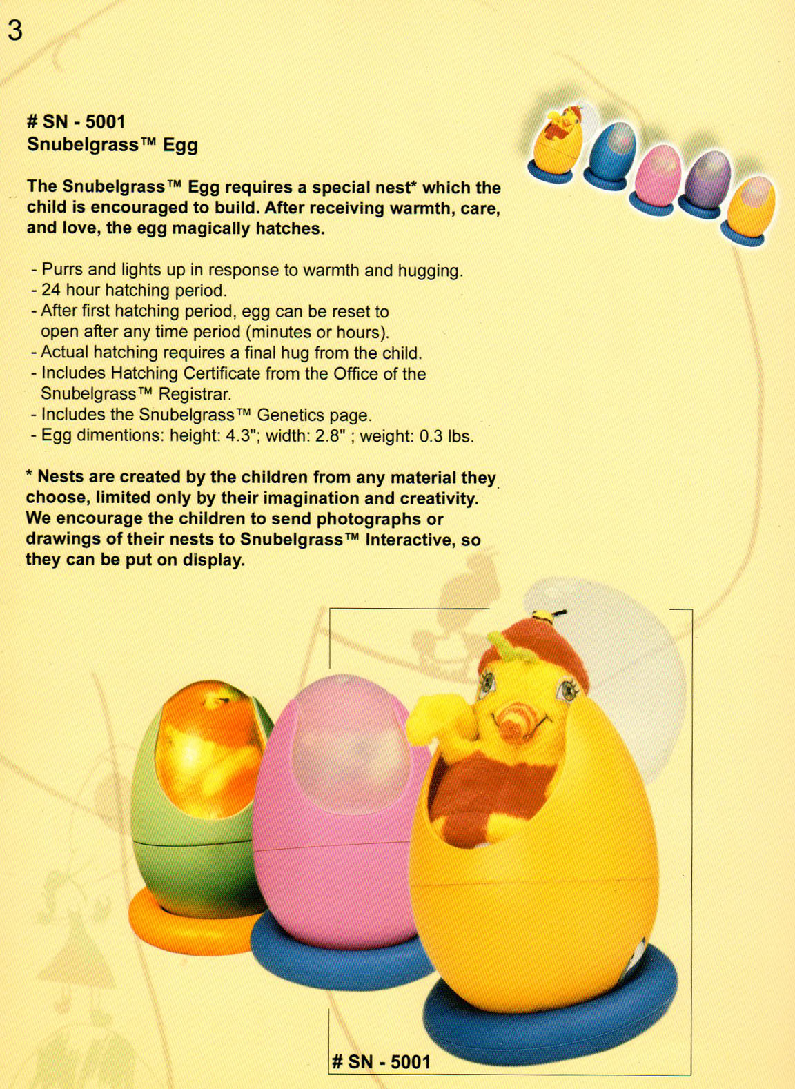 electronic egg toy